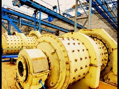 Máy nghiền bi dạng thanh quặng mịn 5 - 150tph để nghiền thô