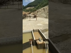 Máy rửa cát xoắn ốc di động 20 - 180 T/H