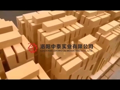 Cement Rotary Kiln Fire Brick High Refractoriness Anti Corrosion