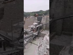 Trạm trộn bê tông HZS75 Thiết bị nhà máy xi măng cho quy mô vừa và lớn trở lên