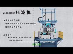 Box Type Hydraulic Filter Press cho xử lý nước thải công nghiệp và khử nước bùn