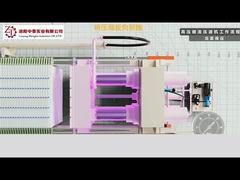 Vật liệu nhiệt độ cao Máy ép lọc gang áp suất lọc cao