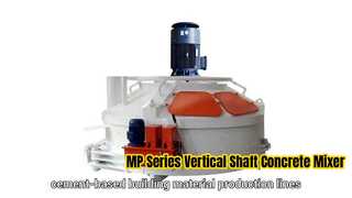 Máy trộn bê tông trục đứng dòng MP
