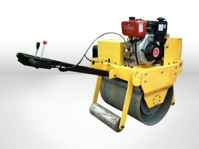 Wheel Base 470mm Mini Hand Road Roller For Heavy Duty Construction