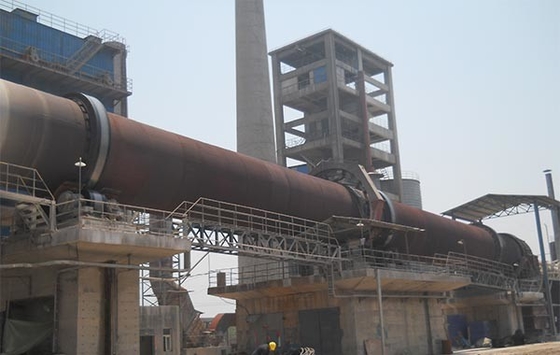 Metallurgical Industry 600t/D Zinc Oxide Cement Rotary Kiln Complete Production Line