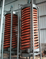 High Performance  Spiral Chute Separator With Feeding Size 0.3-0.03mm