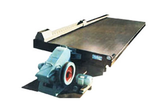 Ore Dressing Equipment XS7.6 Shaking Table For Separating Coarse Sand 2 - 0.5mm