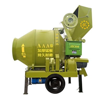 China Manufacturer JZC Tipping Bucket Drum Mixer For Cement Production Plant And Cement Plant Equipments