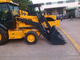 Total Operating Weight 7500kg Backhoe Loader Articulated Hydraulic Steering
