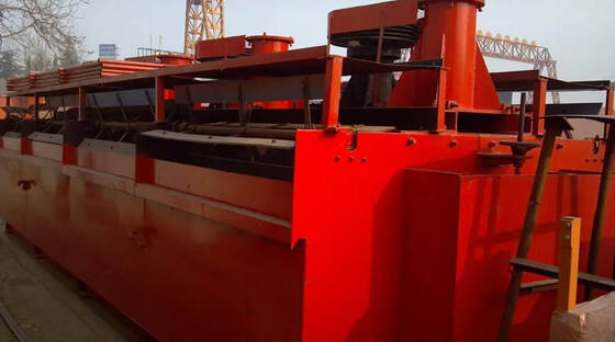 Flotation Machine With Large Air Suction Volume And Low Operating Power Consumption