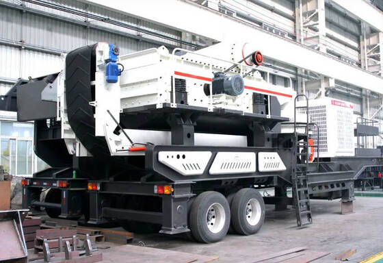 Mobile Crushing And Screening Station With Convenient Relocation
