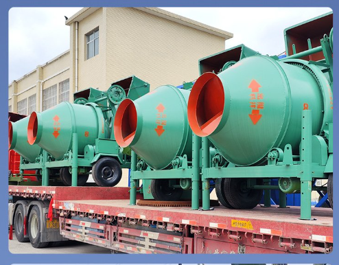 China Manufacturer JZC Tipping Bucket Drum Mixer For Cement Production Plant And Cement Plant Equipments