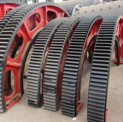 GS42CrMo4 Thép đúc hợp kim Tùy chỉnh bánh răng thanh răng cho máy nghiền bi