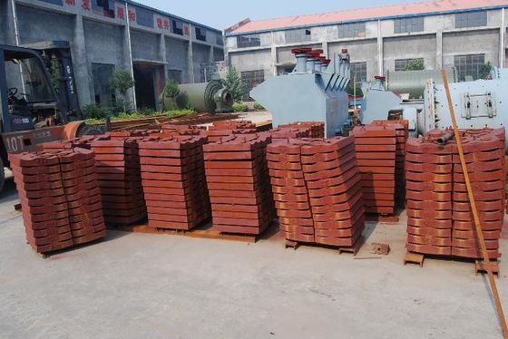 Tấm lót vỏ máy nghiền bi bằng thép mangan cao và tấm lót từ tính