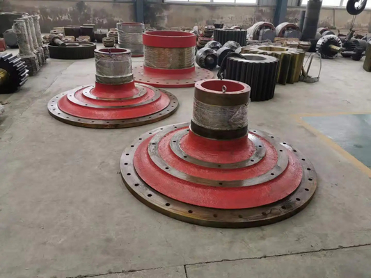 Đúc và rèn Máy nghiền bi Nắp cuối Nắp cuối ZG270—500 Thép đúc