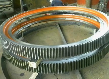 Cấu trúc một nửa và bánh răng cối xay loại Y cho máy nghiền bi