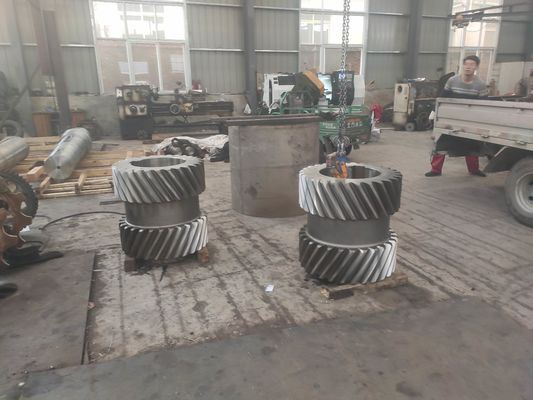 Bánh răng côn góc áp suất tùy chỉnh với số lượng răng tùy chỉnh