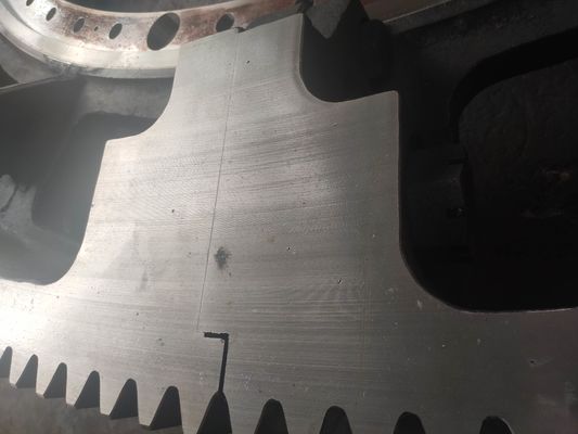 Giá đỡ bánh răng xoắn ốc góc áp suất tùy chỉnh và bánh răng cho máy nghiền bi