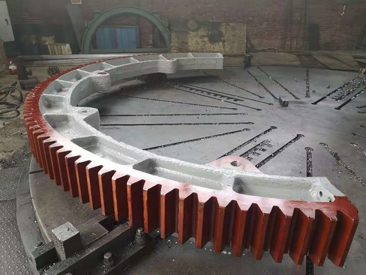 42crmo4 Steel Sag Mill Girth Gear Trong Cement và Mineral Industries
