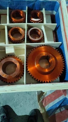 Thép tùy chỉnh Cast Iron đồng Pinion nhỏ Spur Gear In Gear Reducer hộp số