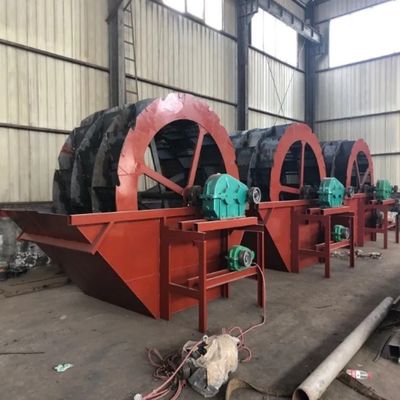 Máy rửa cát kiểu bánh xe với phạm vi ứng dụng rộng và hiệu quả cao