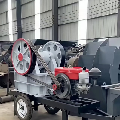 Máy nghiền hàm khai thác đá thiết bị nghiền đá Tấm hàm thép mangan