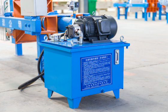 Box Type Hydraulic Filter Press cho xử lý nước thải công nghiệp và khử nước bùn