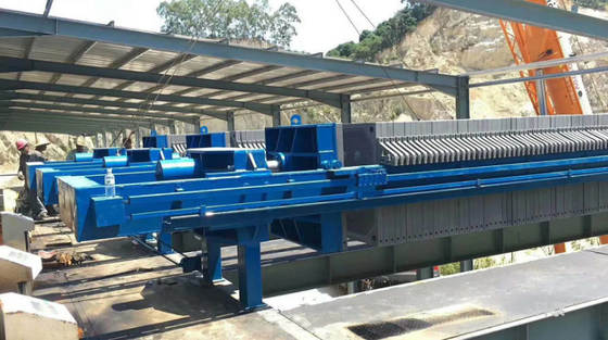 Chế độ vận hành ổn định Máy in lọc bằng máy bơm kéo bằng tay