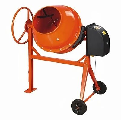 Thiết bị nhà máy xi măng bền bỉ Máy trộn trống đứng với bánh xe nghiêng thủ công và động cơ công suất cao để trộn nguyên liệu