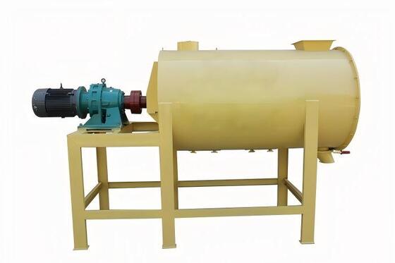 Thiết bị nhà máy xi măng Bánh xe di động Máy trộn vữa ngang dễ dàng vận chuyển cho các công trường