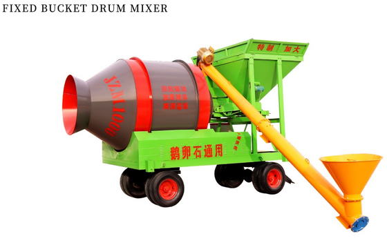 Máy trộn bê tông JZM Series, Máy trộn thùng cố định cho thiết bị nhà máy xi măng