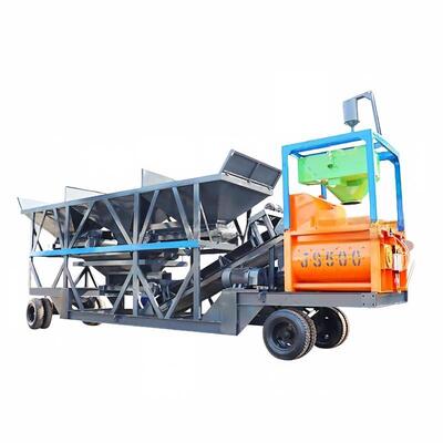 JS Động cơ trộn ép di động cho dự án xây dựng Thiết bị nhà máy xi măng Nhà sản xuất Cung cấp