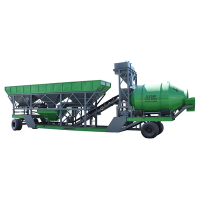 Nhà máy trộn bê tông di động JZM Series Nhà máy trộn trống di động Thiết bị nhà máy xi măng cho dự án vừa và nhỏ