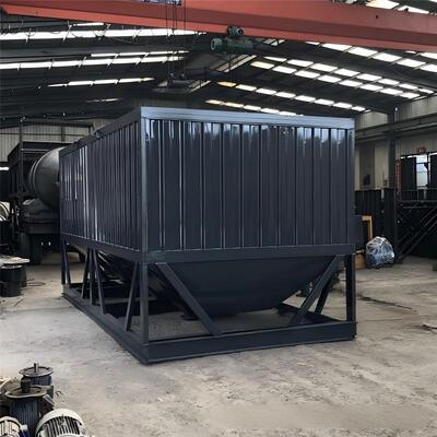 Thiết bị nhà máy xi măng Bồn xi măng ngang, Silo xi măng ngang cho trạm trộn bê tông