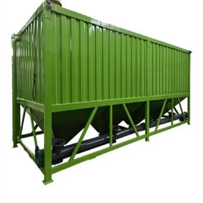 Silo xi măng ngang cấu hình thấp, Bồn chứa xi măng ngang lưu trữ bột số lượng lớn Thiết bị nhà máy xi măng