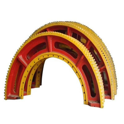 Thép đúc lò quay HRC55 Spur Mill Girth Gear và Ball Mill Girth Gear CITIC HIC Giá xuất xưởng