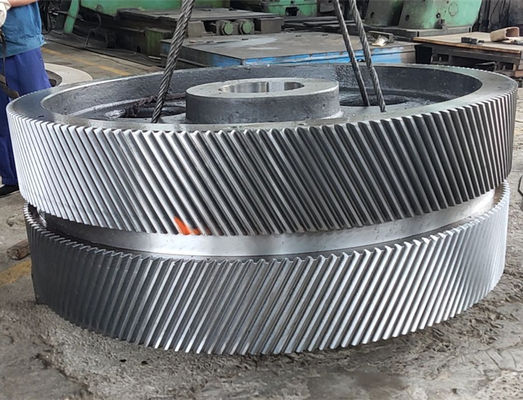 Khai thác lò quay xi măng và bánh răng nghiền bi 50TPD có đường kính 100mm