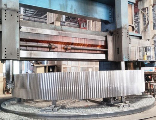 16000mm Nodular Cast Iron Ring Rotary Girth Gear and spur gear price giá xuất xưởng