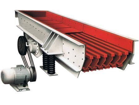 Máy cấp liệu rung 800mm Máy vận chuyển 700TPH