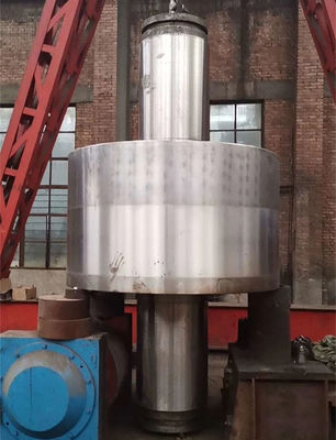 45 Thép ZG20SiMn Hỗ trợ đúc Riding Bánh lăn Trục rèn Trunnion Con lăn