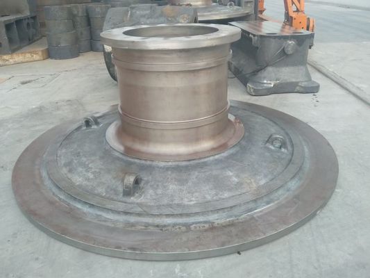 Nắp cuối bằng thép đúc 485MPA tùy chỉnh Nắp cuối của nhà máy cán bóng và nắp cuối của nhà máy, đầu cuối của nhà máy