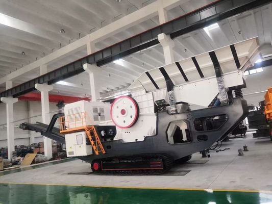 Sang Chế tạo Máy nghiền đá 450 tph Trạm nghiền di động