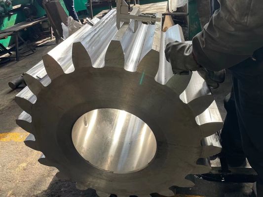 Bánh răng bánh răng xoắn ốc truyền động chính xác cao được sử dụng trong máy móc lớn