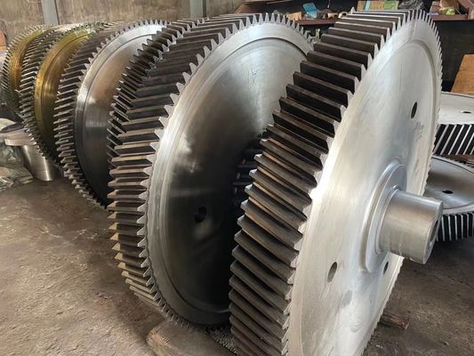 Bánh răng rèn thép hợp kim tùy chỉnh phù hợp với bánh răng
